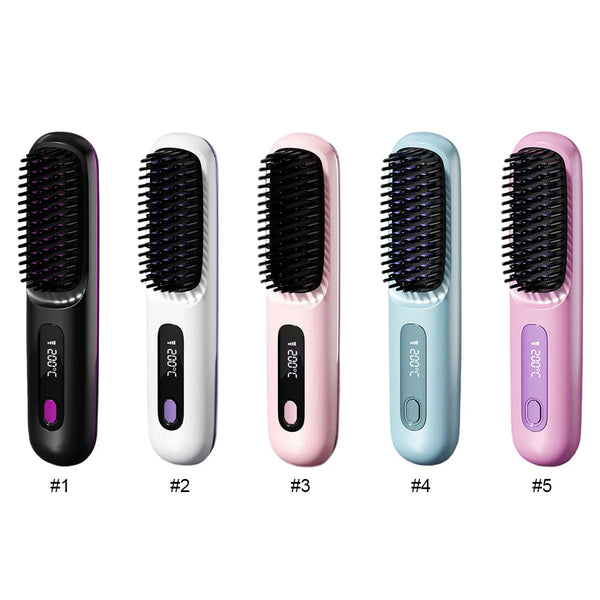 Portable Cordless Hair Brush